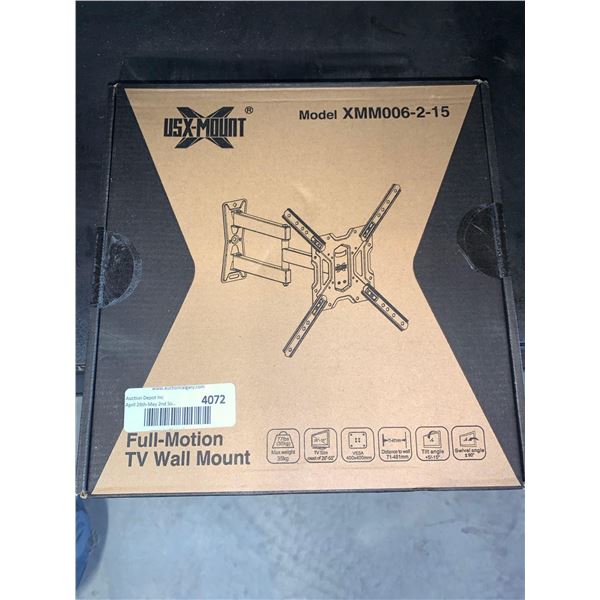USX-Mount Full-Motion TV Wall Mount