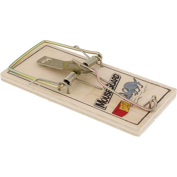 Mouse Guard Wooden Mouse Trap CASE LOT 12 X 4 PACK