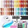Image 1 : Jodsone Lady's Nail Art Kit with LED Nail Dryer Lamp