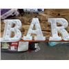 Image 1 : "BAR" Lights