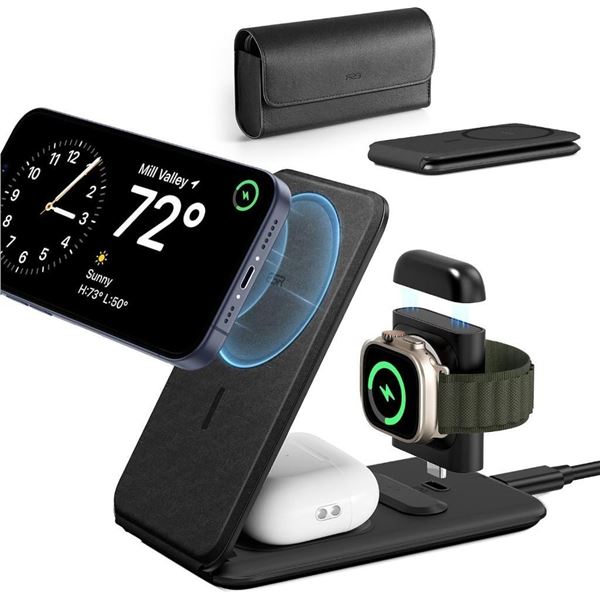 ESR Halo Lock 3 in 1 Travel Wireless Charging Set