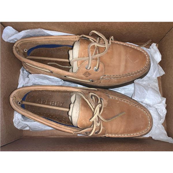 Sperry Mens Boat Shoes Size 9