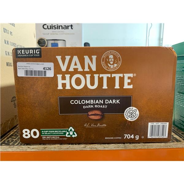Van Houtte Colombian Dark Roast Coffee Pods 80 pods 704g
