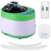 Image 1 : ZONEMEL 4 Liters Sauna Steamer, Portable Steam Generator with Remote Control, Stainless Steel Pot, S