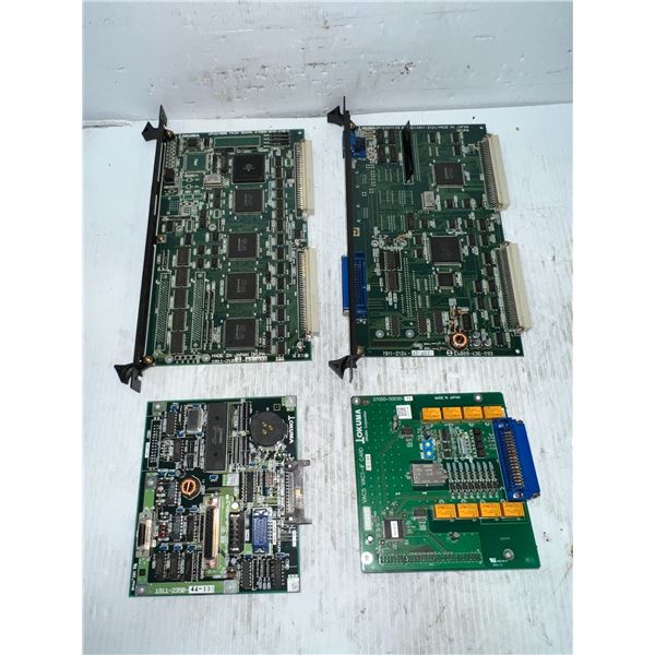 Lot of (4) Okuma Circuit Boards