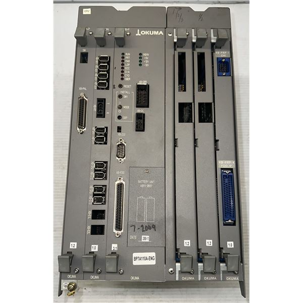 Okuma #E7191-090-007 OPUS 7000 Compact Rack w/Power Supply & Modules