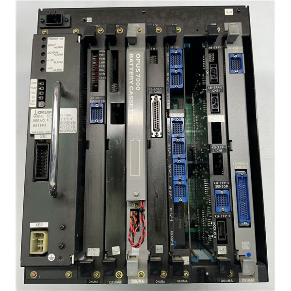 Okuma Rack w/#E0451-521-094 Power Supply & Modules