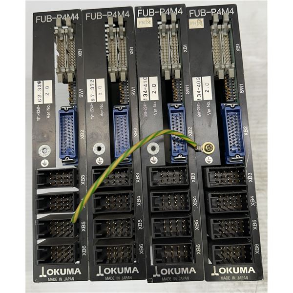 (4) Okuma #FUB-P4M4 OPUS 7000 Card