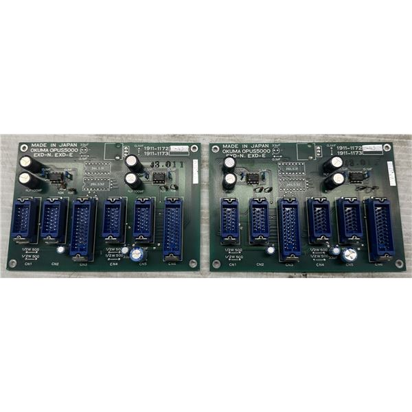 (2) Okuma #EXD-N, EXD-E Circuit Boards