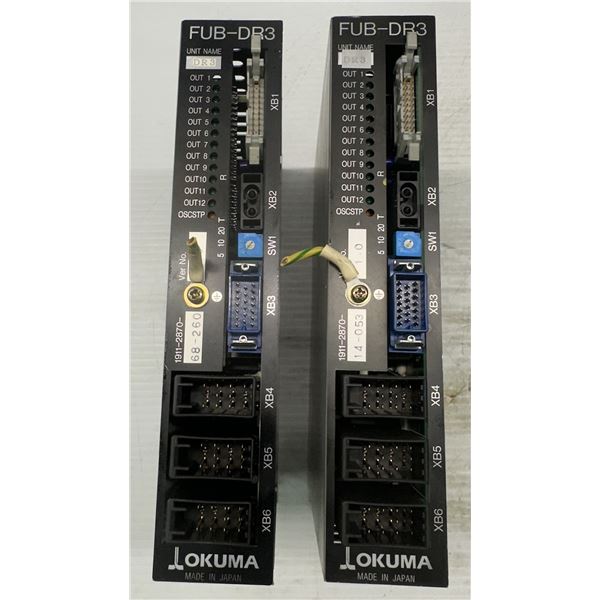 (2) Okuma #FUB-DR3 OPUS7000 Cards