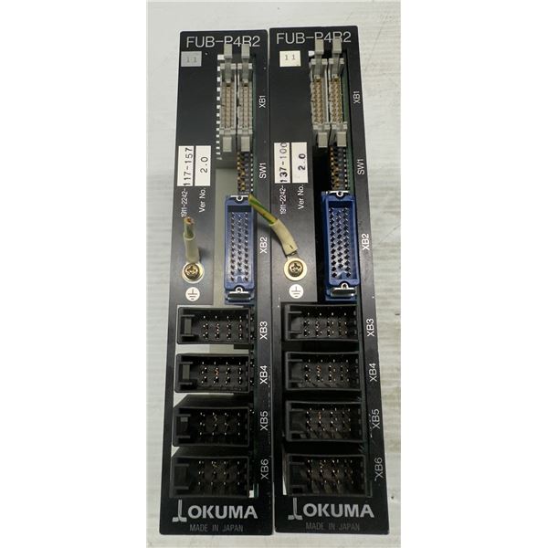 (2) Okuma #FUB-P4R2 OPUS7000 Cards