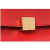 Image 6 : Celine Red Leather Medium Trapeze Shoulder Bag