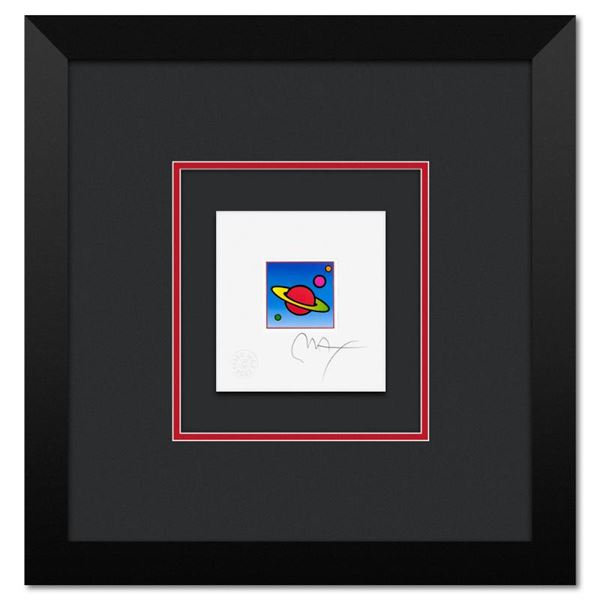 Cosmic Saturn II by Peter Max