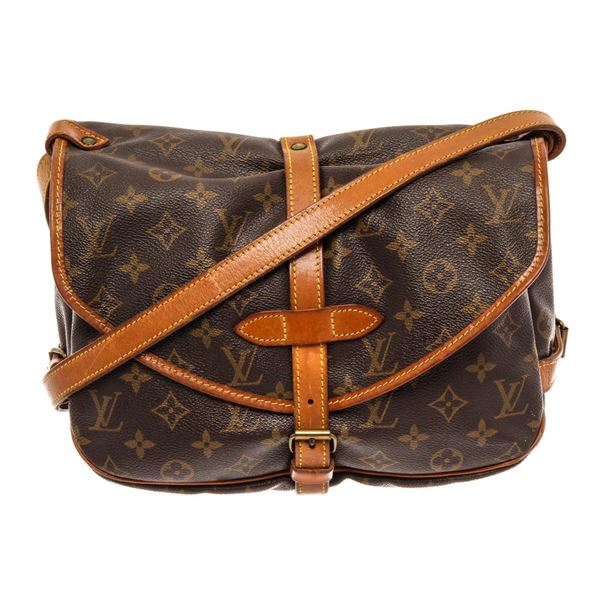 Louis Vuitton Brown Monogram Canvas Saumur 30cm Shoulder Bag