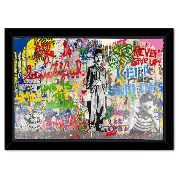 Chaplin by Mr Brainwash Original