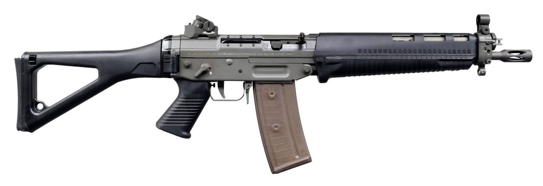 Swat Pre EXTREMELY RARE PRE BAN SIG ARMS 551-2 SP SWAT - Poulin Auctions