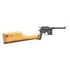 Image 1 : MAUSER LONG BARREL BOLO, HASH MARKED, STOCK.