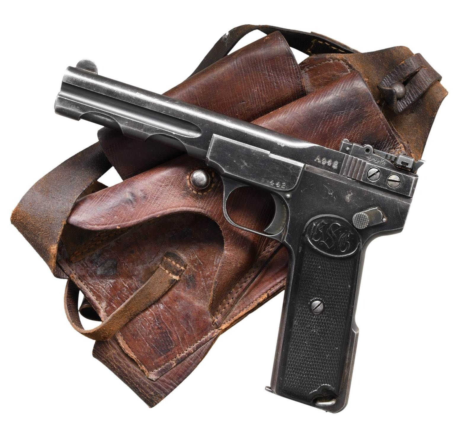 SLOTTED OVERSIZED CHINESE WARLORD COPY OF AN FN - Poulin Auctions