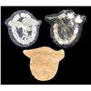 Image 2 : 3 WWII GERMAN LUFTWAFFE CLOTH BADGES.