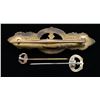 Image 2 : WWII GERMAN SUBMARINE FRONT CLASP BY SCHWERIN