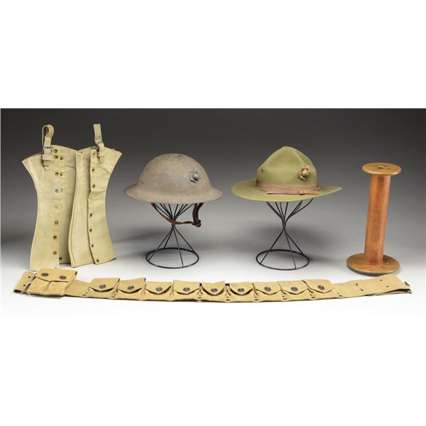 WWI US MARINE CORPS GROUP.