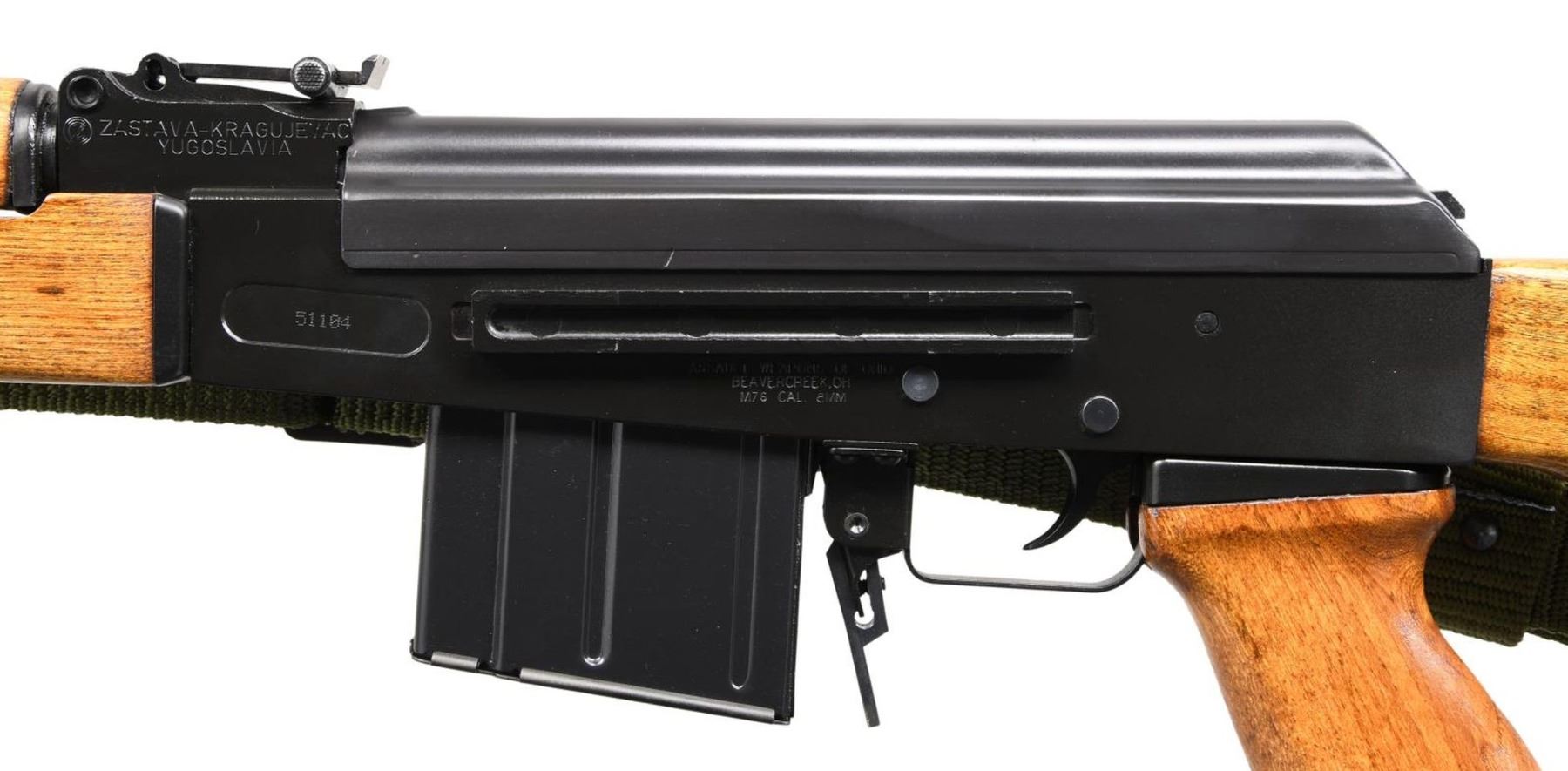 ZASTAVA M76 SNIPER RIFLE ON MILLED AWO RECEIVER. - Poulin Auctions