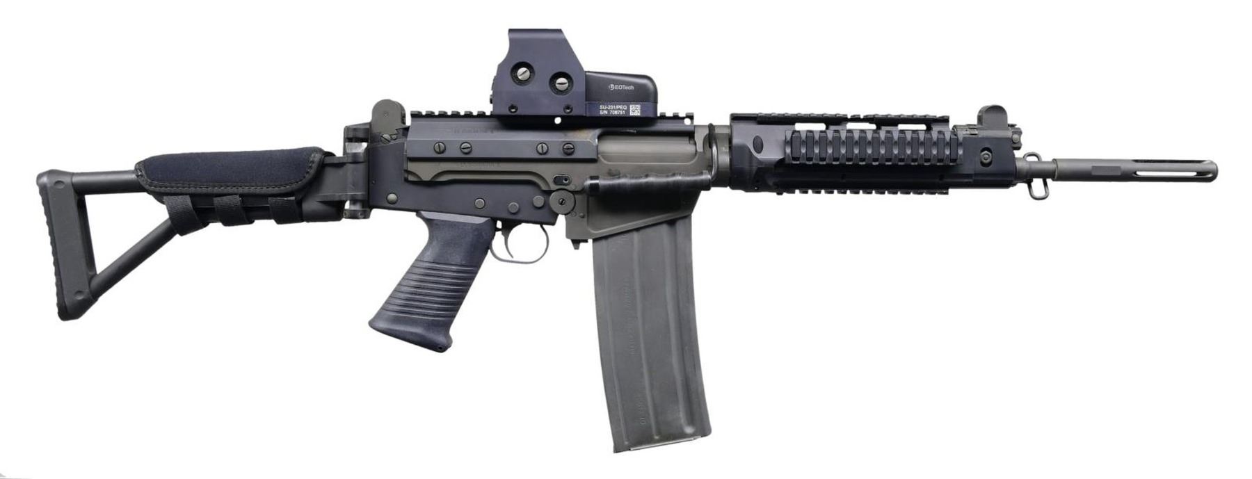 DSA PARA SA58 FAL SEMI AUTO RIFLE.