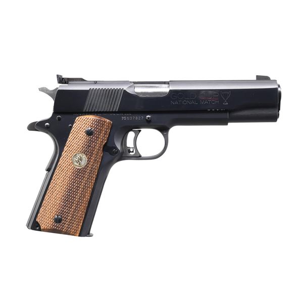 トイガン MGC. COLT'S MK IV/SERIES'70 GOLD.CUP Exceptional, Boxed 1972 Colt Series 70 Mk IV - Gold Cup