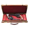 Image 1 : ATTRACTIVE CASED PAIR OF FACTORY ENGRAVED SMITH