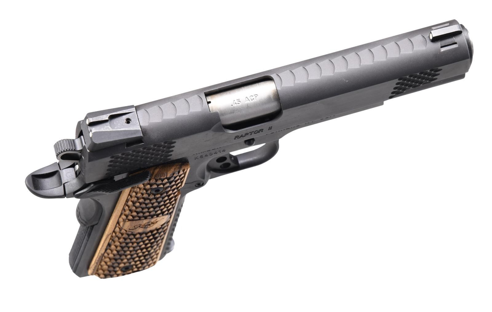Kimber Custom Raptor Ii KIMBER CUSTOM SHOP RAPTOR II SEMI AUTO PISTOL. - Poulin Auctions