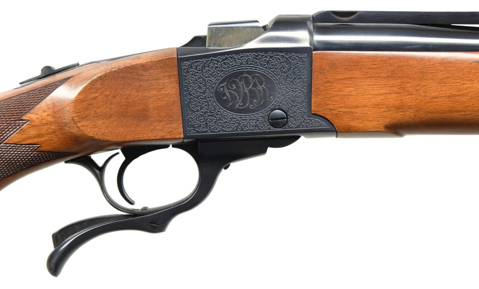 Bill Ruger Resume Rifle RUGER NO. 1-A RIFLE WITH HAND ENGRAVED BILL RUGER