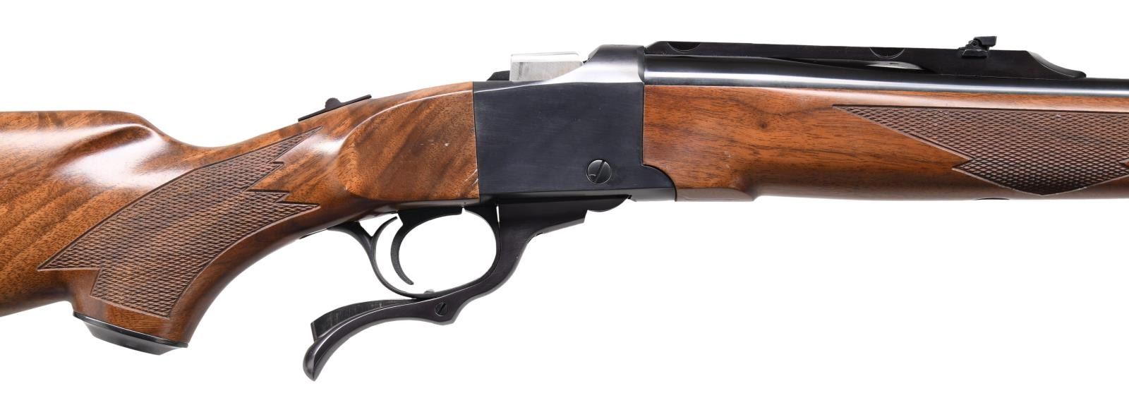 RUGER NO. 1-A SINGLE SHOT RIFLE.