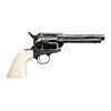 Image 2 : BEAUTIFULLY ENGRAVED & GOLD INLAID COLT BLACK