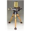 Image 2 : MODEL 1878 BRASS GATLING GUN ON TRIPOD WITH 3