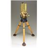 Image 4 : MODEL 1878 BRASS GATLING GUN ON TRIPOD WITH 3