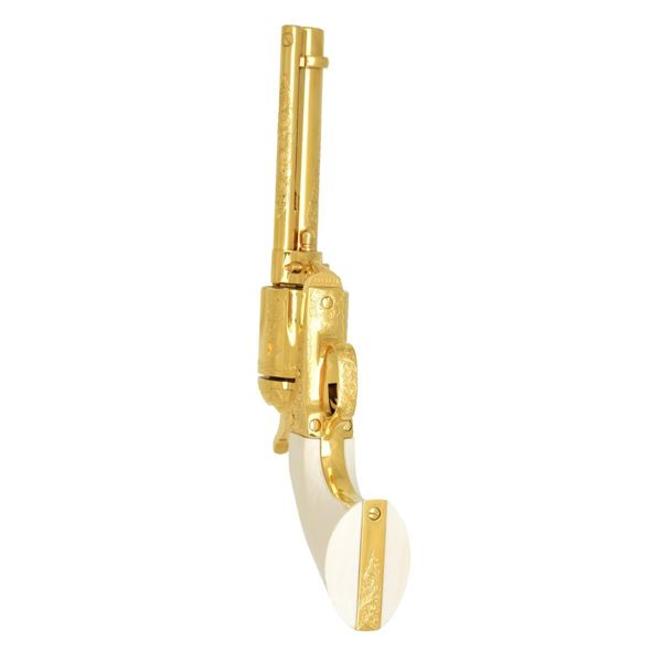 COLT THIRD GEN FACTORY ENGRAVED & GOLD PLATED SAA - Poulin Auctions