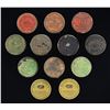 Image 1 : TWELVE 19th CENTURY & COLT PERCUSSION CAP TINS.