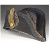 Image 1 : CONFEDERATE NAVY CHAPEAU WITH ORIGINAL ISSACS