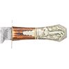 Image 4 : FINE LARGE HALF HORSE HALF ALLIGATOR BOWIE.