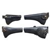 Image 1 : 4 US NAVY FROG BLACK BRIDLE LEATHER HOLSTERS AS