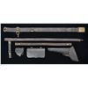 Image 1 : US M1851 CAVALRY BELT RIG WITH M1872 HOLSTER.
