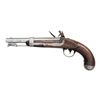 Image 2 : ASA WATERS MODEL 1836 US FLINTLOCK PISTOL.
