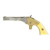 Image 1 : ENGRAVED T.J. STAFFORD SINGLE SHOT DERRINGER