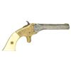 Image 2 : ENGRAVED T.J. STAFFORD SINGLE SHOT DERRINGER