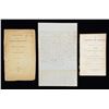 Image 1 : THREE RARE ANTEBELLUM AMERICAN DUELING DOCUMENTS.