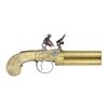 Image 1 : ALL BRASS O/U TAP ACTION FLINTLOCK SCREW BARREL
