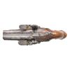 Image 2 : SMALL SIZE 8" OVERALL DOUBLE FLINTLOCK POCKET