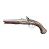 Image 2 : FRENCH "METZ" MARKED FLINTLOCK PISTOL.