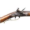 Image 3 : ELEGANT HALFSTOCK KENTUCKY RIFLE WITH HORSEHEAD