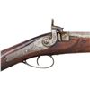 Image 3 : JOSEPH GOLCHER HALF STOCK PERCUSSION RIFLE.